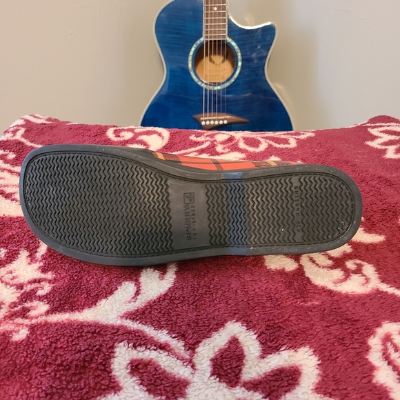 Sperry Women's Red Plaid Rain Shoes - Picture 15 of 15